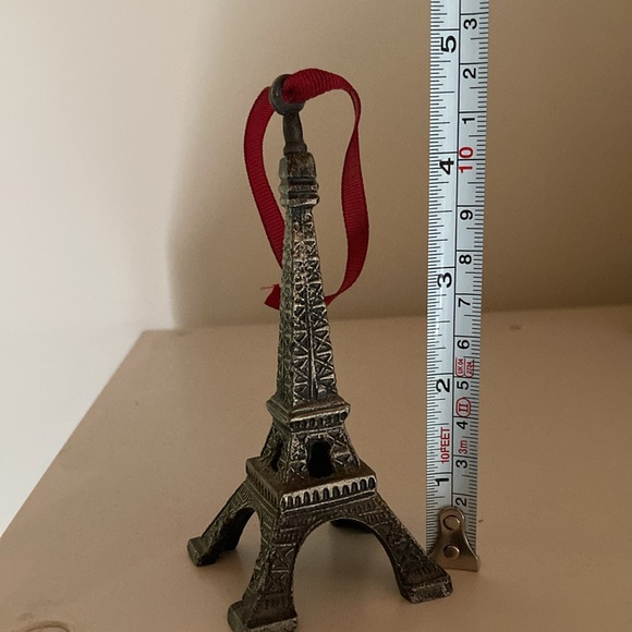 Mini Eiffel Tower Ornament - Picture 2 of 2